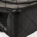 Chanel Vintage Small Classic Double Flap Bag Black Quilted Lambskin 24K Gold-Plated Hardware