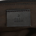 Gucci Brown Baguette Pochette Boat Bag