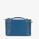 Louis Vuitton Nice Blue EPI Leather Vanity Case