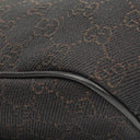 Gucci Brown Baguette Pochette Boat Bag
