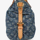 Louis Vuitton Neo Cabby MM Monogram Blue Denim Bag