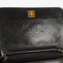 Chanel Classic Full Flap Bag Black Quilted Lambskin 24K Gold-Plated Hardware