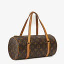 Louis Vuitton Papillon 25 Vintage Monogram Canvas Handbag