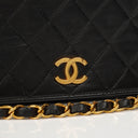 Chanel Classic Full Flap Bag Black Quilted Lambskin 24K Gold-Plated Hardware
