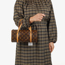 Louis Vuitton Papillon 25 Vintage Monogram Canvas Handbag