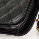 Chanel Classic Full Flap Bag Black Quilted Lambskin 24K Gold-Plated Hardware