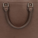 Louis Vuitton Sac Plat Brown EPI Leather Bag