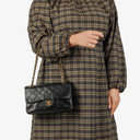 Chanel Vintage Small Classic Double Flap Bag Black Quilted Lambskin 24K Gold-Plated Hardware