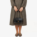 Chanel Vintage Small Classic Double Flap Bag Black Quilted Lambskin 24K Gold-Plated Hardware