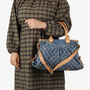 Louis Vuitton Neo Cabby MM Monogram Blue Denim Bag