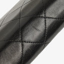 Chanel Classic Full Flap Bag Black Quilted Lambskin 24K Gold-Plated Hardware