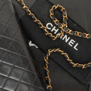 Chanel Classic Full Flap Bag Black Quilted Lambskin 24K Gold-Plated Hardware