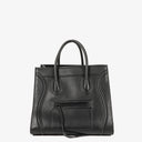 Celine Medium Luggage Black Leather Handbag