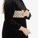 Louis Vuitton Clemence Damier Azur Wallet