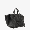 Celine Medium Luggage Black Leather Handbag