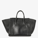 Celine Medium Luggage Black Leather Handbag