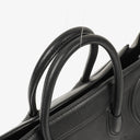 Celine Medium Luggage Black Leather Handbag