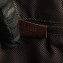 Gucci Brown Monogram Drawstring Bag