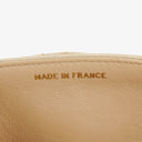 Chanel Small Classic Vintage Double Flap Bag Beige Satin 24K Gold-Plated Hardware