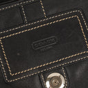 Coach Soho Black Leather Shoulder Bag