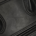 Celine Medium Luggage Black Leather Handbag