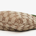 Gucci GG Multicolour Beige/Green Monogram Canvas Belt Bag