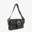 Coach Soho Black Leather Shoulder Bag