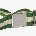 Gucci GG Multicolour Beige/Green Monogram Canvas Belt Bag
