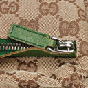 Gucci GG Multicolour Beige/Green Monogram Canvas Belt Bag