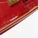 Louis Vuitton Papillon 30 Bedford Monogram Red Vernis Leather Bag