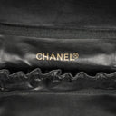 Chanel Black Leather Vanity Case