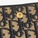 Christian Dior Navy Trotter Clutch
