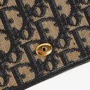 Christian Dior Navy Trotter Clutch