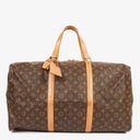 Louis Vuitton Sac Souple 55 Monogram Canvas Travel Bag
