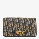 Christian Dior Navy Trotter Clutch