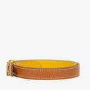 Hermes 19 mm Box Togo Yellow Gold H Belt
