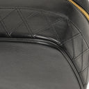 Chanel Black Leather Vanity Case