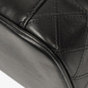 Chanel Black Leather Vanity Case