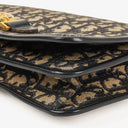 Christian Dior Navy Trotter Clutch