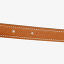 Hermes 19 mm Box Togo Yellow Gold H Belt