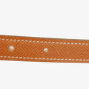 Hermes 19 mm Box Togo Yellow Gold H Belt