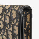 Christian Dior Navy Trotter Clutch