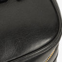Chanel Black Leather Vanity Case