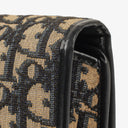 Christian Dior Navy Trotter Clutch