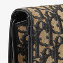 Christian Dior Navy Trotter Clutch