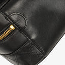 Chanel Black Leather Vanity Case