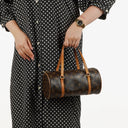 Louis Vuitton Papillon 25 Vintage Monogram Canvas Handbag