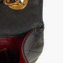 Chanel Maxi CC Classic Single Flap Maxi Logo Bag Black Quilted Lambskin 24K Gold-Plated Hardware