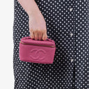 Chanel Caviar Leather Vanity Case