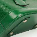 Louis Vuitton Green Epi Leather Alma PM Handbag